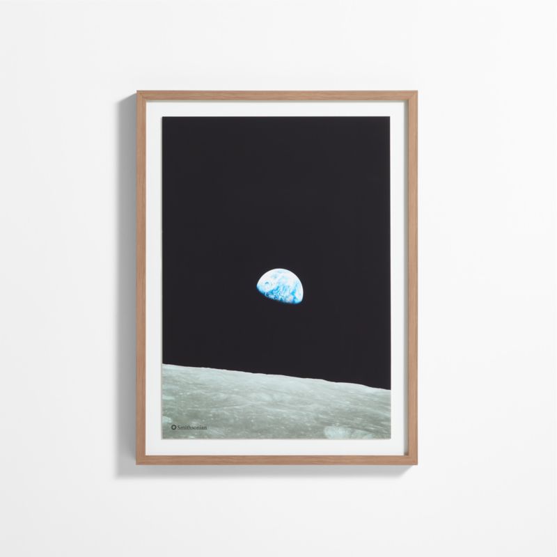 Smithsonian Earthrise Framed Wall Art Print | Crate & Kids