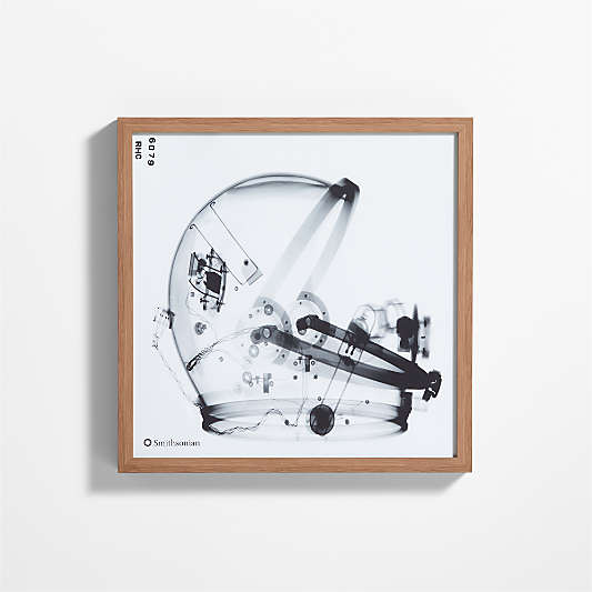 Smithsonian Gemini Helmet Framed Wall Art Print