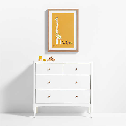 Smithsonian LaGiraffe Framed Wall Art Print