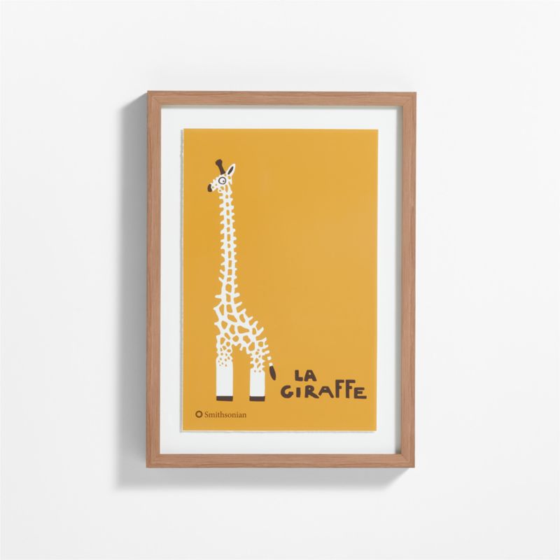 Smithsonian LaGiraffe Framed Wall Art Print - image 0 of 8