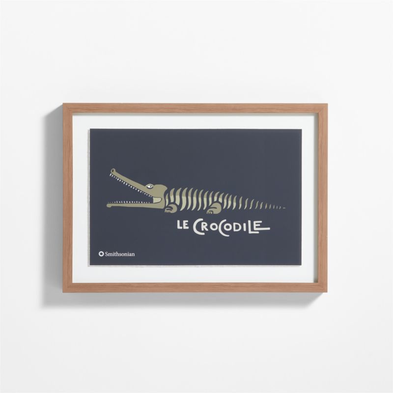 Smithsonian LeCrocodile Framed Wall Art Print - image 0 of 8