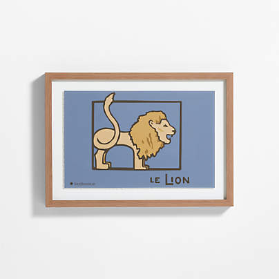 Smithsonian LeLion Framed Wall Art Print