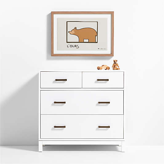 Smithsonian L'Ours Framed Wall Art Print