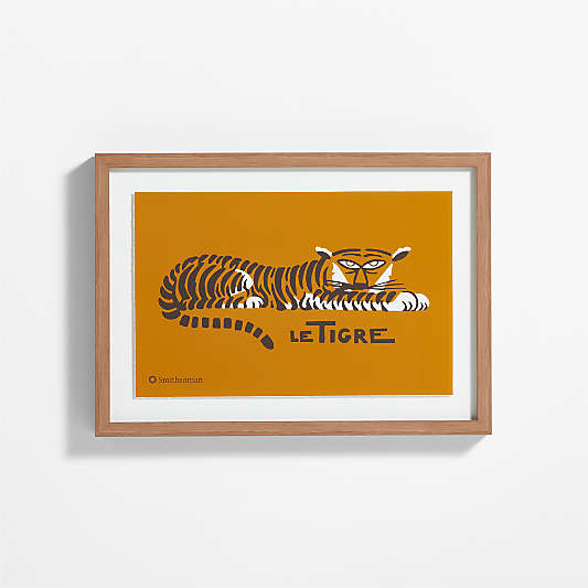 Smithsonian LeTigre Framed Wall Art Print