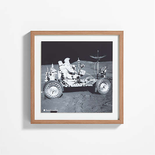 Smithsonian Lunar Rover Vehicle Framed Wall Art Print