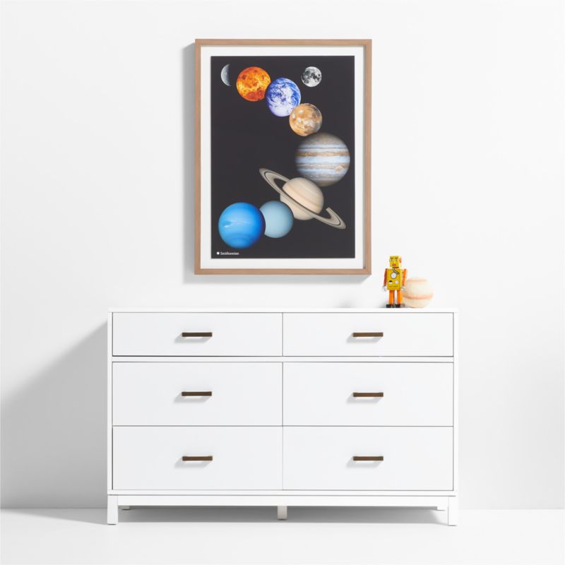 Smithsonian Solar System Montage Framed Wall Art Print - image 2 of 5