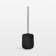 Blomus SONO Black Decorative Toilet Plunger and Holder