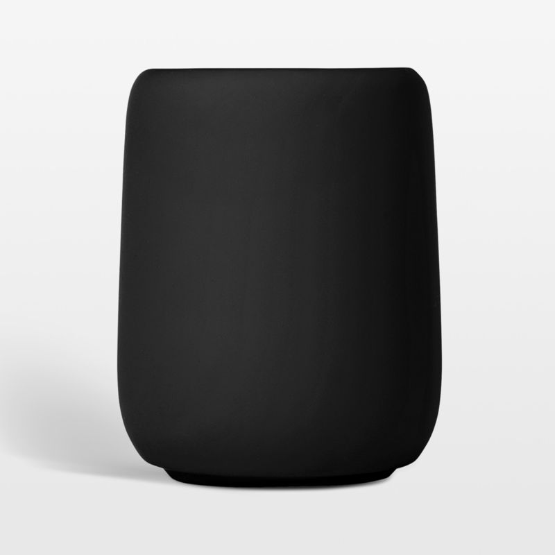 Blomus SONO Ceramic Black Bathroom Tumbler - image 0 of 1