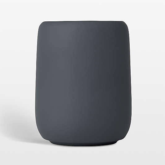 Blomus SONO Ceramic Magnet Grey Bathroom Tumbler