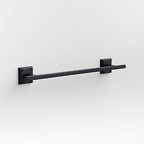 DELUXE MATTE BLACK TOILET PAPER HOLDER 12.00002.MBK