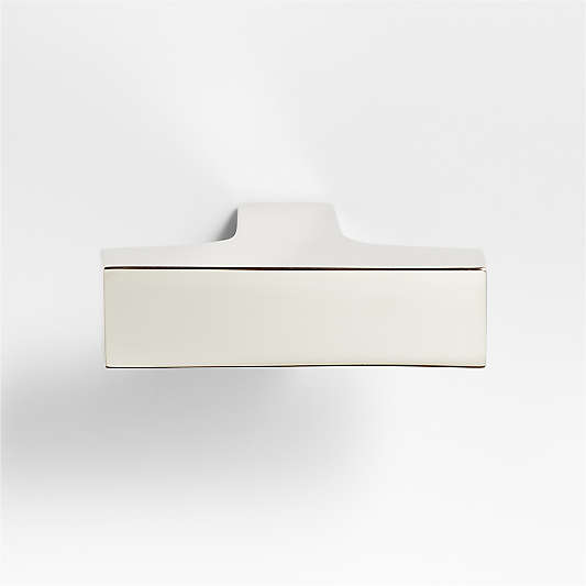 Square Edge Polished Chrome Cabinet Knob