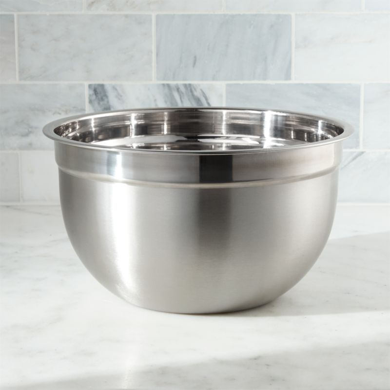 Heavy Duty Stainless Steel 5 Qt. Mixing Bowl - 10 X 5 - LionsDeal