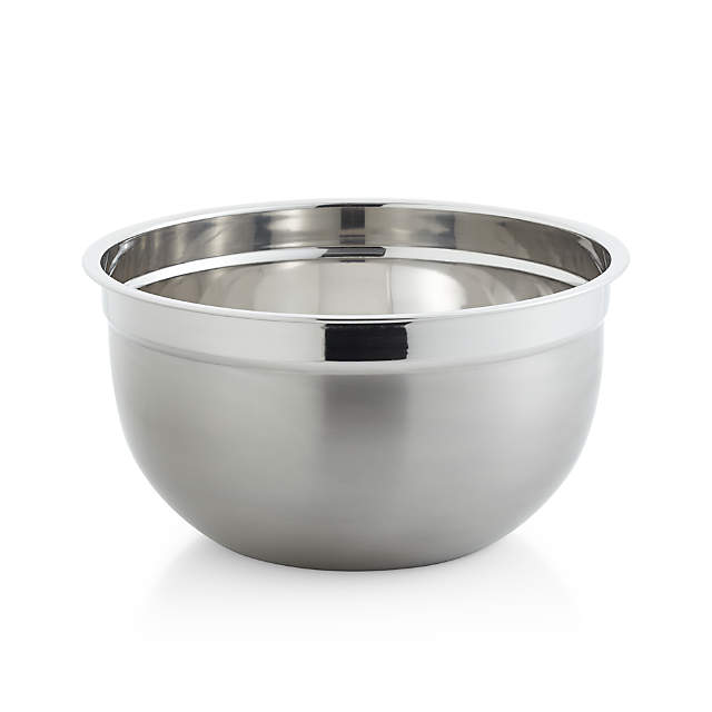 Stainless Steel 3-Quart Bowl | Crate & Barrel