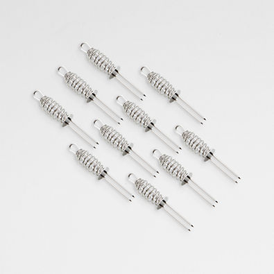 View Stainless Steel Spiral Corn Holders, Set of 10 details