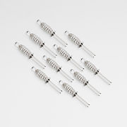 Stainless Steel Spiral Corn Holders, Set of 10