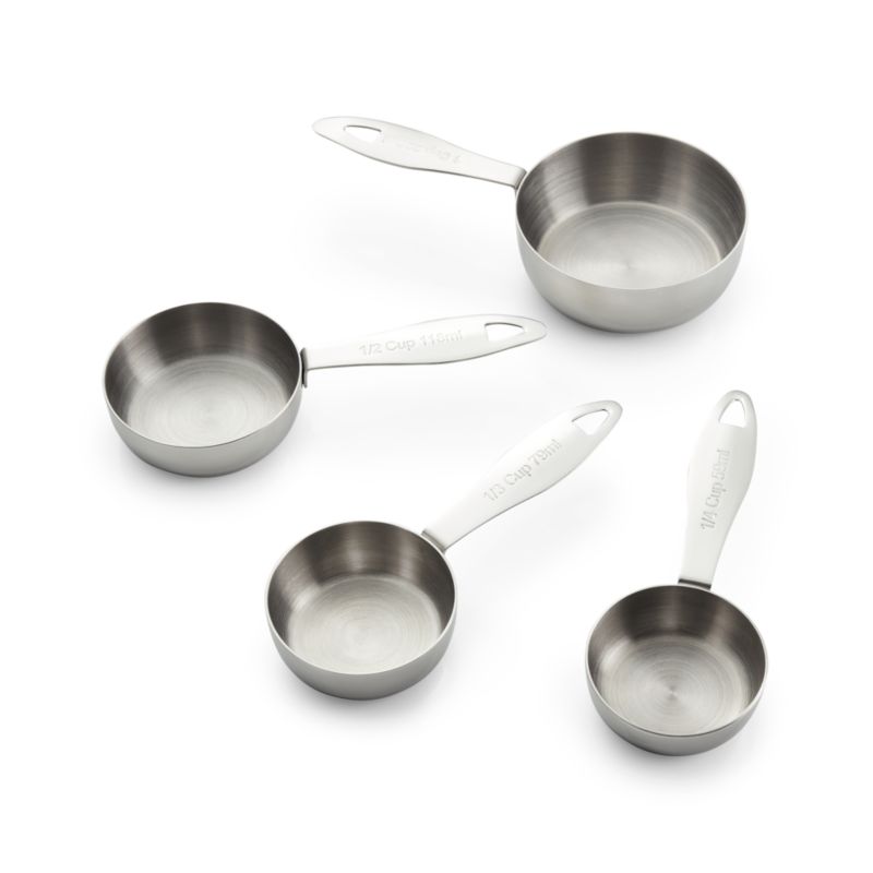 Stainless Steel Measuring Cups, Set of 4 - image 6 of 7