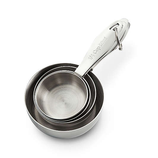 Stainless Steel Measuring Cups, Set of 4