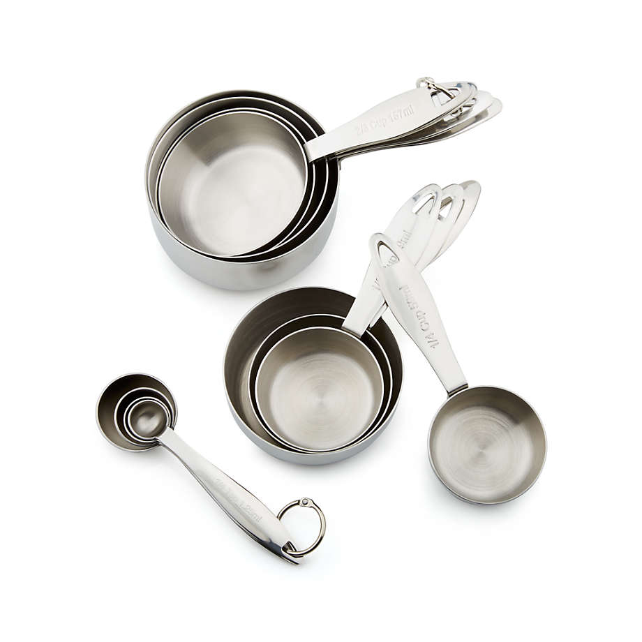 Stainless Steel Odd Size Measuring Cups, Set of 4