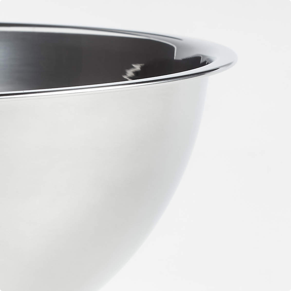 Stainless Steel 3-Quart Bowl | Crate & Barrel