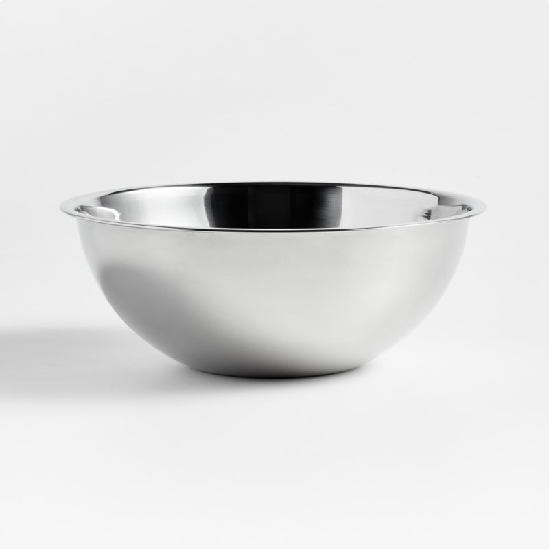 8-Qt. Stainless Steel Restaurant Bowl - image 0 of 2