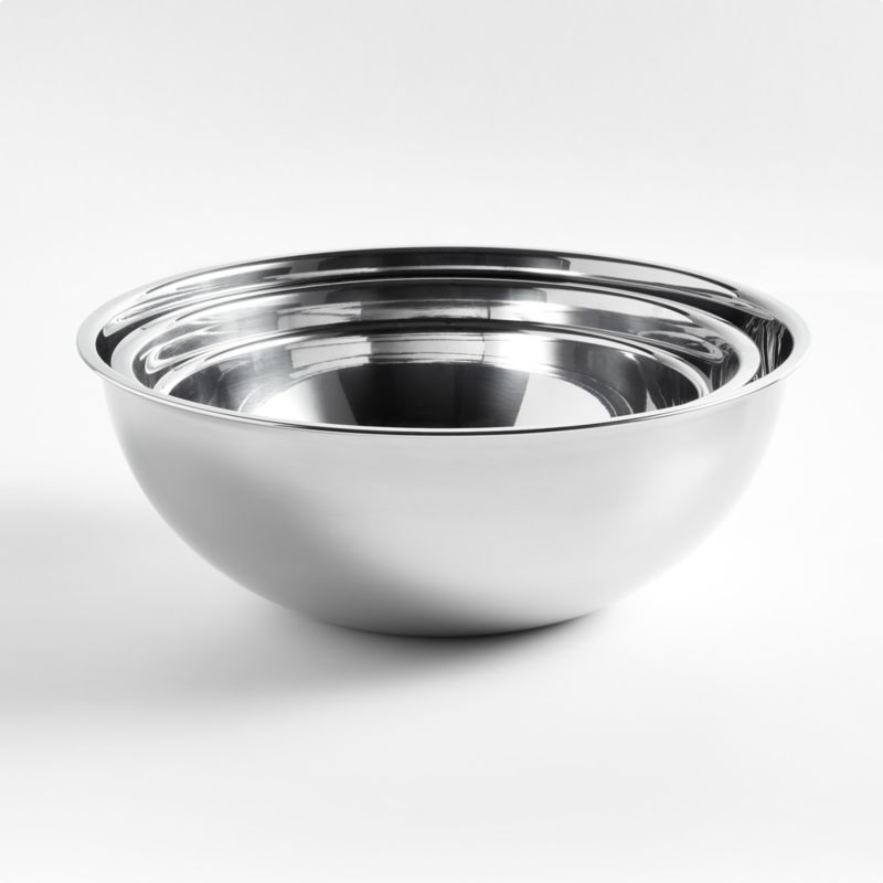 Stainless Steel Restaurant Bowls, Set of 3 - image 1 of 2