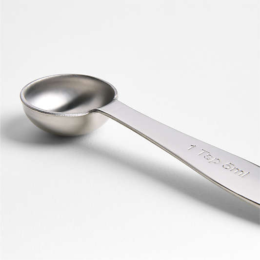 Crate & Barrel Stainless Steel Single Teaspoon