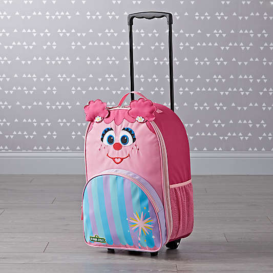 Sesame Street Abby Cadabby Rolling Luggage