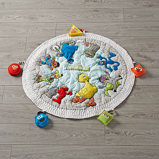 Sesame Street Play Mat with Gym Toys