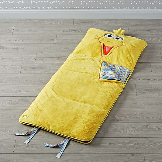 Sesame Street Furry Big Bird Sleeping Bag