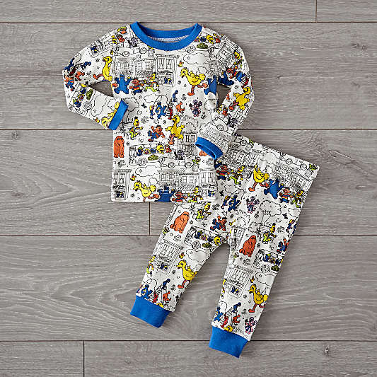 Sesame Street Comic 12-18 Months Pajama Set