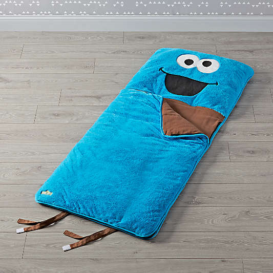 Sesame Street Furry Cookie Monster Sleeping Bag