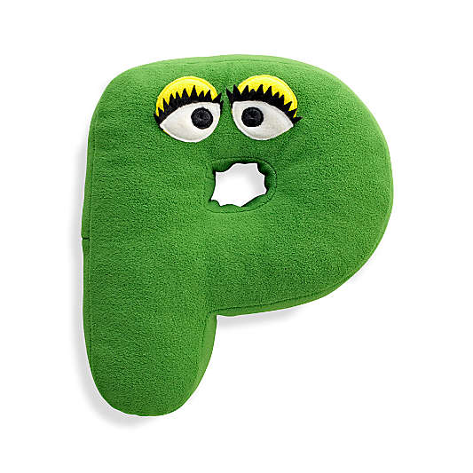 Sesame Street Letter P Throw Pillow