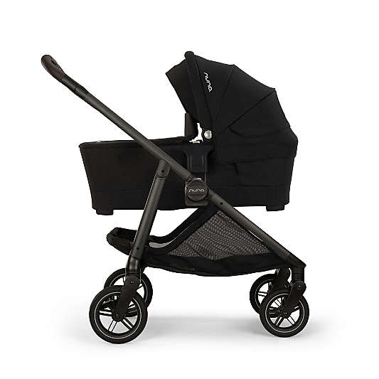 Nuna ® SWIV + TRIV ™ Black Caviar Baby Bassinet with Stand