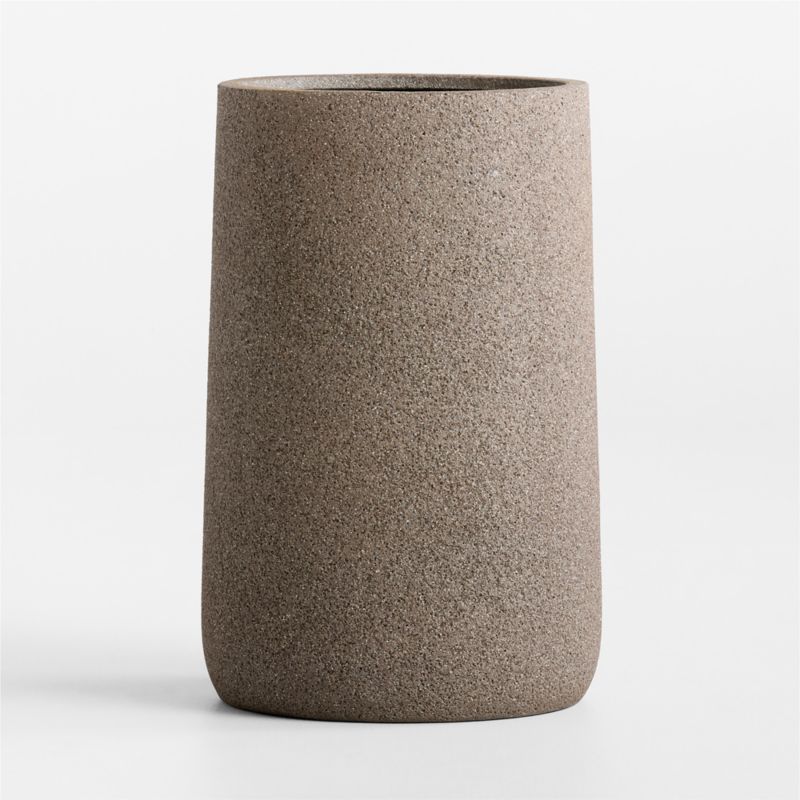 Saabira 23.2" Brown Textured Indoor/Outdoor Planter - image 4 of 9