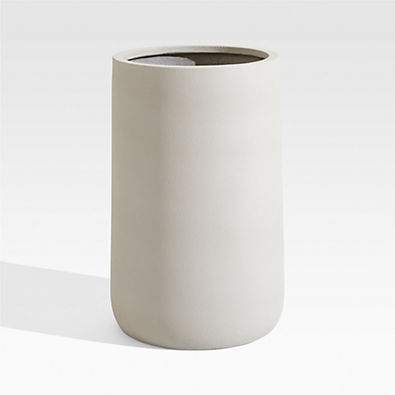 View Saabira Taupe 23.25" Tall Indoor/Outdoor Planter details