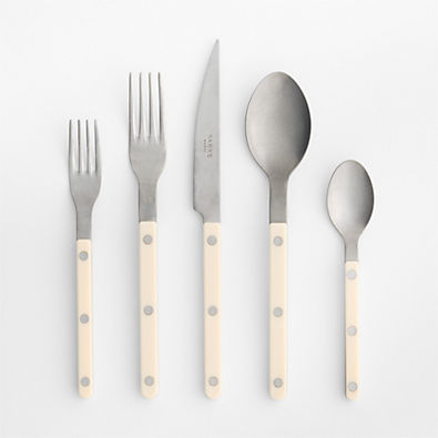 View Sabre Ivory 5-Piece Flatware Place Setting details