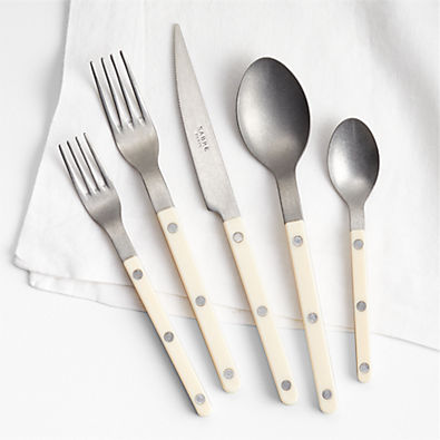 View Sabre Ivory 20-Piece Flatware Set details