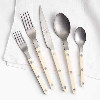 Sabre Ivory 5-Piece Flatware Place Setting