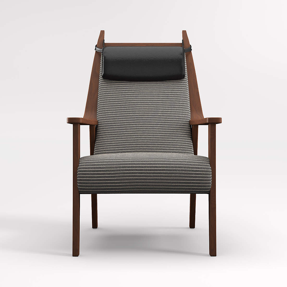 Sadler Striped Accent Chair Crate And Barrel Canada