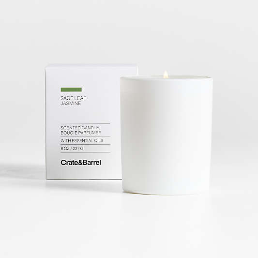 Sage Leaf + Jasmine Candle