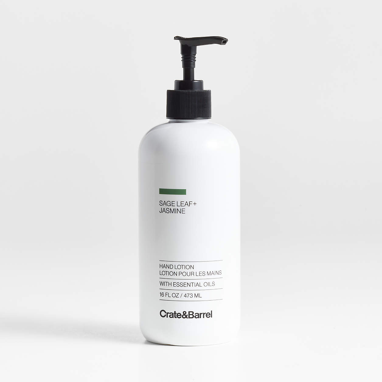 Sage Leaf + Jasmine Hand Lotion + Reviews Crate & Barrel