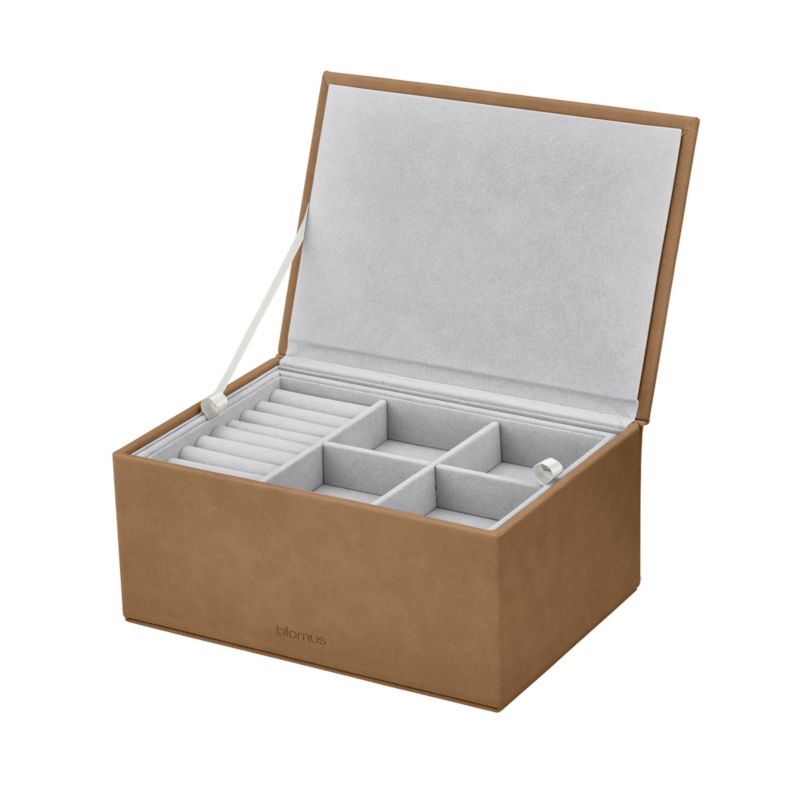 Blomus Sahla Large Jewelry Box Tan - image 3 of 5