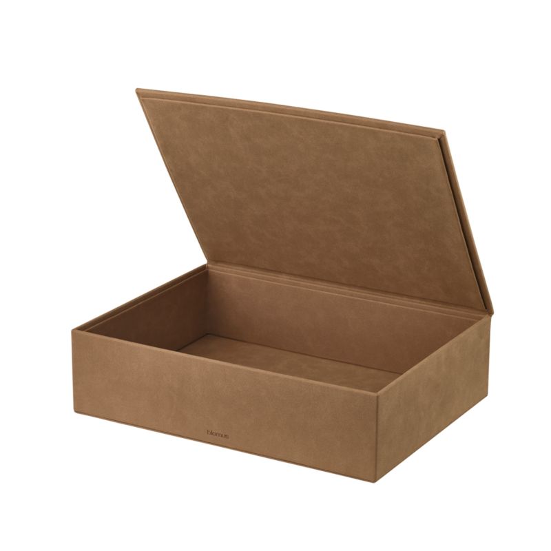 Blomus Sahla Storage Box Tan, Set of 2 - image 7 of 9