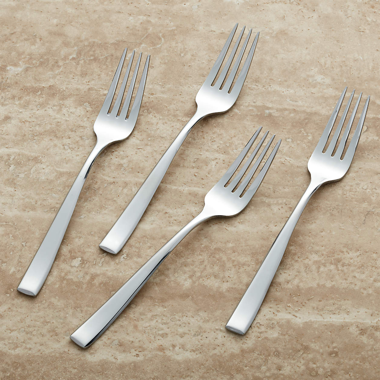 Set of 4 Salad Forks + Reviews Crate and Barrel