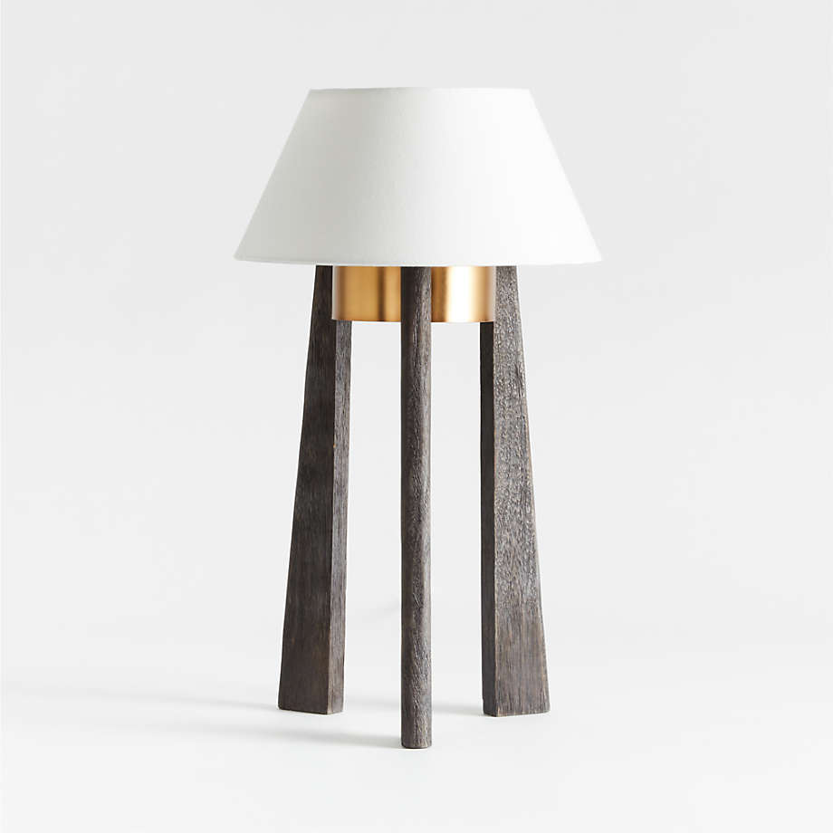 Salem Tripod Table Lamp + Reviews Crate & Barrel