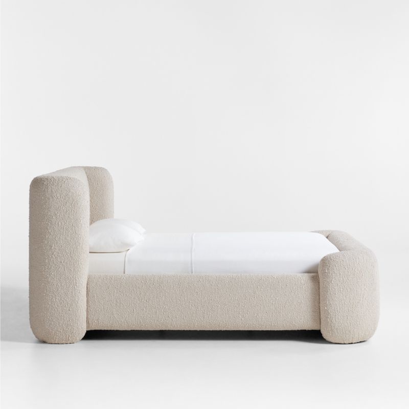 Salone Curved Shelter Upholstered Full Bed - image 7 of 9