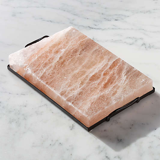 Himalayan Salt Block & Holder Set