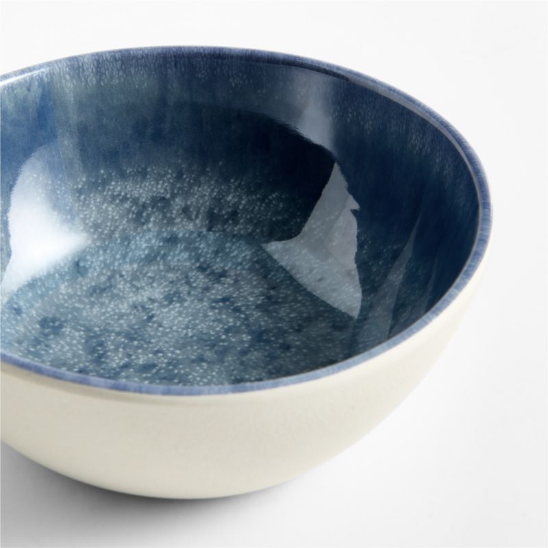 Saltwater Reactive Glaze Melamine Cereal Bowl
