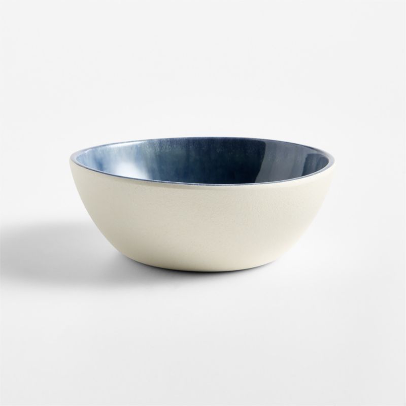 Viewing product image Saltwater Reactive Glaze Melamine Cereal Bowl - image 1 of 4