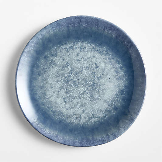 Saltwater Reactive Glaze Melamine Dinner Plate